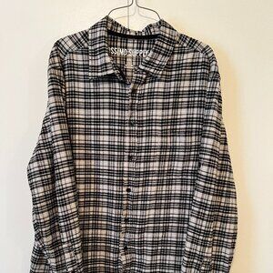 Men's Mossimo Supply Co Casual Button Down Shirt, Size XXL, 100% Cotton